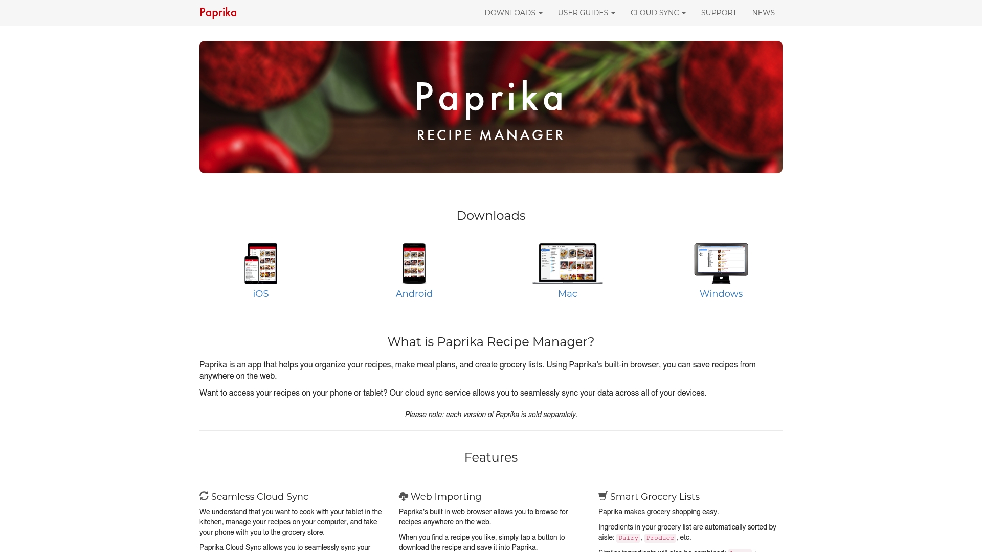 Product Screenshot